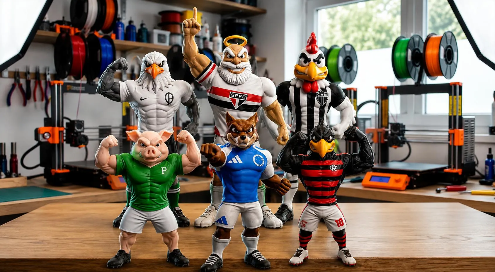 Mascotes Esportivos Exclusivos